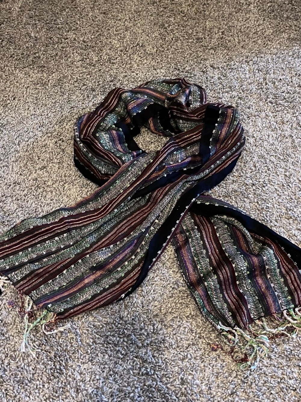 Ten Thousand Villages Night Walk Scarf